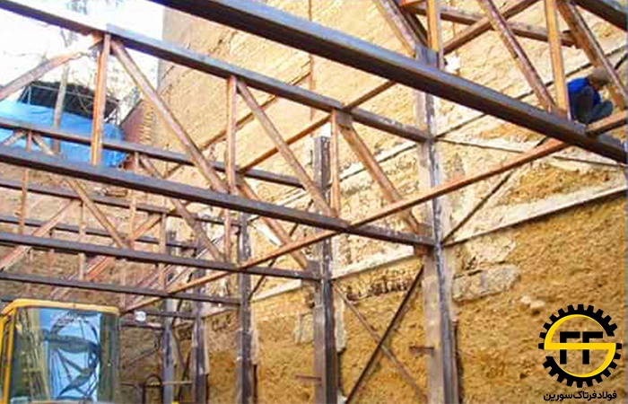 سازه نگهبان مهار متقابل - فولاد فرتاک سورین